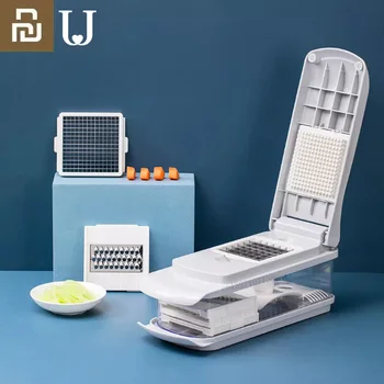 

Youpin Jordan&Judy Manual Vegetable Cutter Slicer Fruit Melon Peeler 6 In 1 Multifunctional Vegetable Chopper Kitchen Gadgets