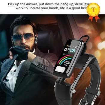 

best selling Headset Smart Talk Bracelet Heart Rate Monitor spo2 Sports Smart Watch Band Passometer Fitness Tracker Smartwatch