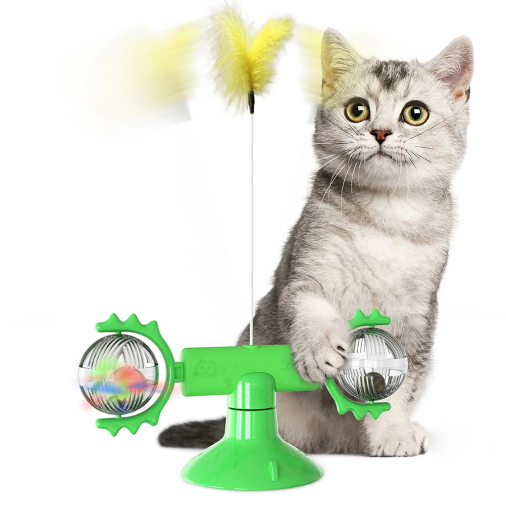 giratório, divertido, atrair a atenção do gato,