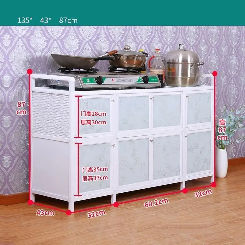 Version G Mobiliario многоразовый сервант Aparadores чайный шкаф кухонный шкаф Mueble Cocina приставные столы мебель - Цвет: Version G
