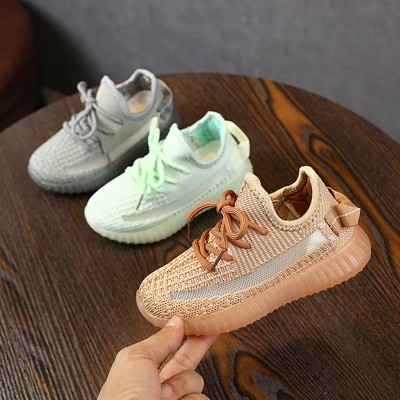 

New children coconut350 sports shoes Fashion casual handsome personality light and comfortable breathable running shoes
