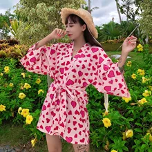 Женские кимоно Харадзюку,, блузка, японская мода, Obi Yukata, женское кимоно самурая, японское кимоно хаори каратэ, косплей