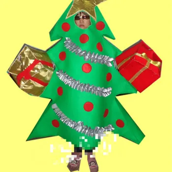 

Cartoon Christmas Tree Dress Up Walking Magic Pants Tree Xmas Tree Adult Party Child Gift Holiday Dress Doll Mascot Costume