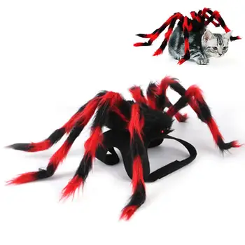 

Pet Halloween Costume Pet Spider Harness Costume Cat Dog Funny Spider Costume Holiday Cosplay Costume Props For Dogs Cats