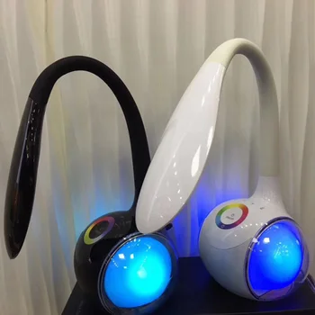 

Smart Press Bluetooth Speaker Learning Light Desktop Colorful Eyes Colorful Lights Protection Table Lamp Wireless o Fm Radio