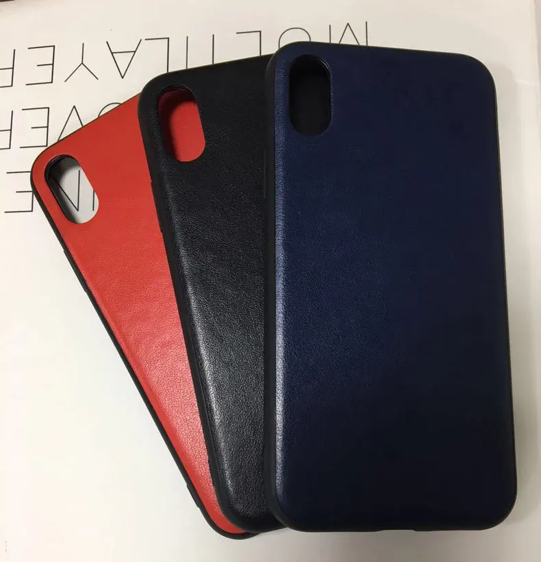 Чехол для iPhone X, кожаный жесткий чехол на заднюю панель, тонкий защитный чехол, чехол на защелке для iPhone 6/7