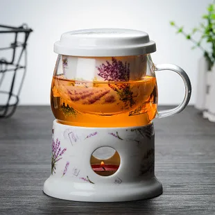 Боросиликатная высокотемпературная стойкая стеклянная плитка для приготовления чая фильтр от Olecranon устройство для чая термостойкий чайник анти-Бур