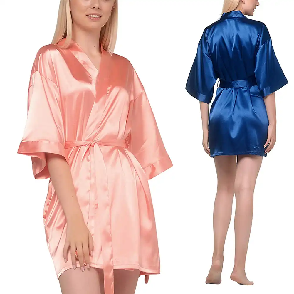 Plain kimono robe Clearance