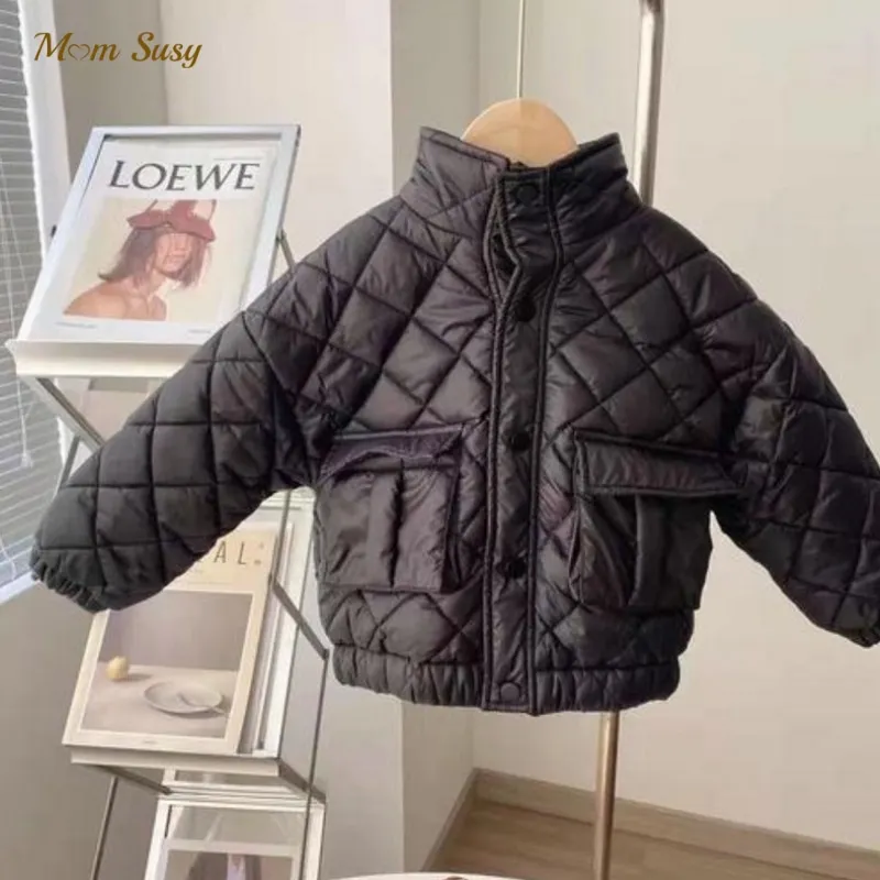 Baby Boy Girl Cotton Padded Jacket Infant Toddler Child Spring Autumn Winter Coat Warm Blazer Outwear Baby Clothes 1-10Y
