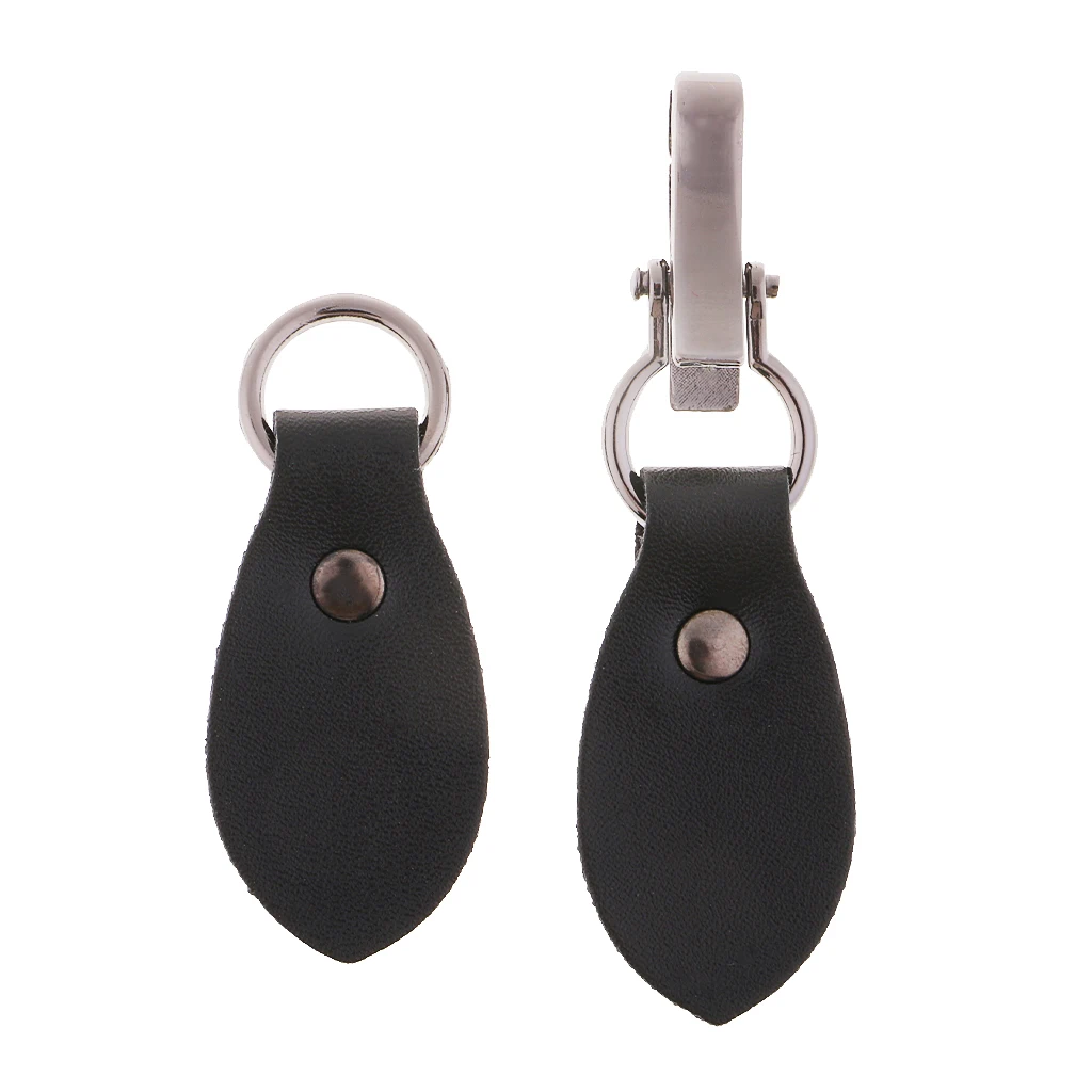 1Pair Leather Bag Buckles Handmade Replacement for DIY Wallet Bag Accessory