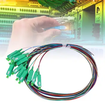 

Single Mode Fiber Pigtail Cable 12-Cores SC/APC-0.9mm for Networks Communication System