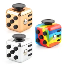 

Funny Game Decompression Dice Anxiety Relief 6 Sides Magic Anti Stress Cube Anxiety Toys for Children Adult Kids Toys