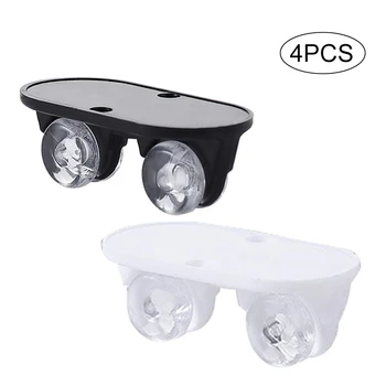 

4Pcs/Set Storage Box Pulley Self Adhesive Casters Wheels Funny Home Toy Portable And Durable Furniture Casters Box's Skateboard