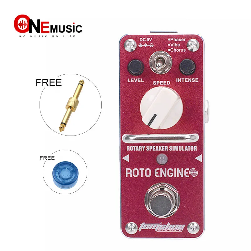 

New AROMA ARE-3 ROTO ENGINE Rotary Speaker Simulator Mini Digital Effect True Bypass+Free Connector