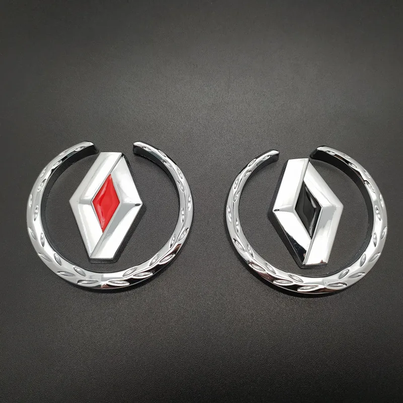 

3D Metal Car window Emblem Body Rear Tailgate Badge Sticker Fit For Renault Duster Megane 2 Logan Megane 3 Clio Car-Styling