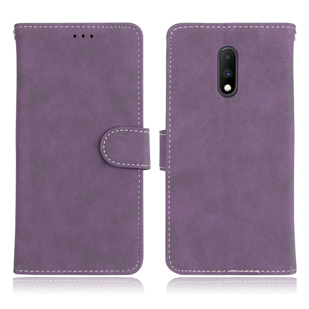 Sale 100pcs/lot Vintage Scrub 3 card flip wallet leather cover case for One plus 5 5T 6 7 7 Pro Oneplus 5 5 T 6 7 7 Pro shell 57