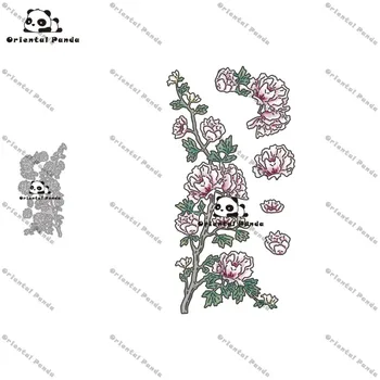 

New Dies 2020 peony Metal Cutting Dies diy Dies photo album cutting dies Scrapbooking Stencil Die Cuts Card Making