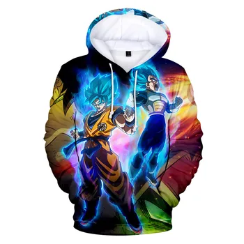 

Creative Dragon Ball Sweatshirt adult children Wukong 3D printed Hoodie men women spring / autumn 2-13 year old children's Hoody