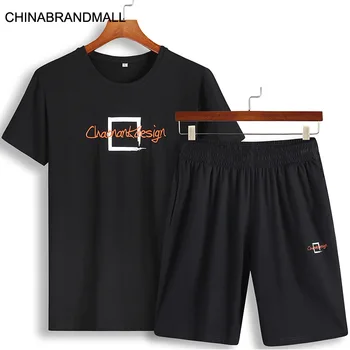 

Male Short Sleeve Thin Section Plus Fat Plus Loose Half Sleeve T Shirt Middle Age Fat Man Shorts Extra Large Size Sports