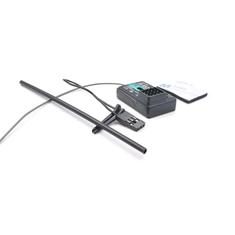 

FS-BS3 3CH Mini Receiver Receiving Module with Gyro Steering Engine For GT5 Remote Controller RC Transmitter 634F