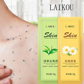 

LAIKOU Body Scrubs Exfoliating Scrub Deep Cleansing Pores Acne Treatment Body Skin Whitening Cream Dead Skin Removal Skin Care