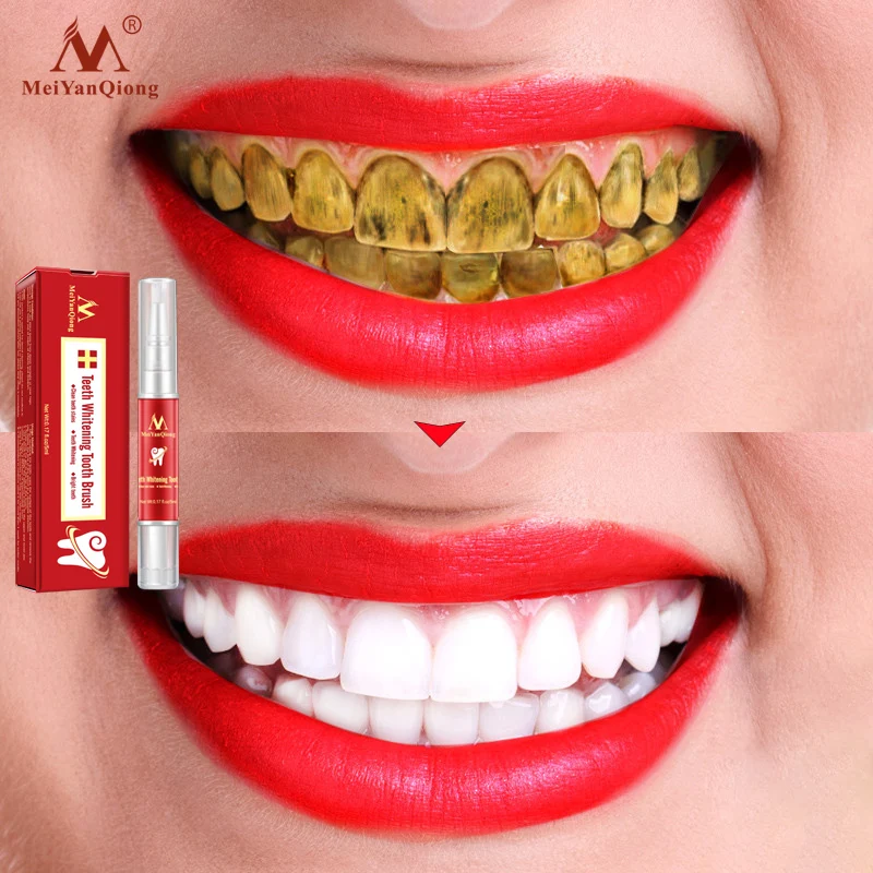 

Tooth Brush Teeth Whitening Essence Oral Hygiene Cleaning Serum Removes Plaque Stains Teeth Bleaching Toothpaste Dental Tools