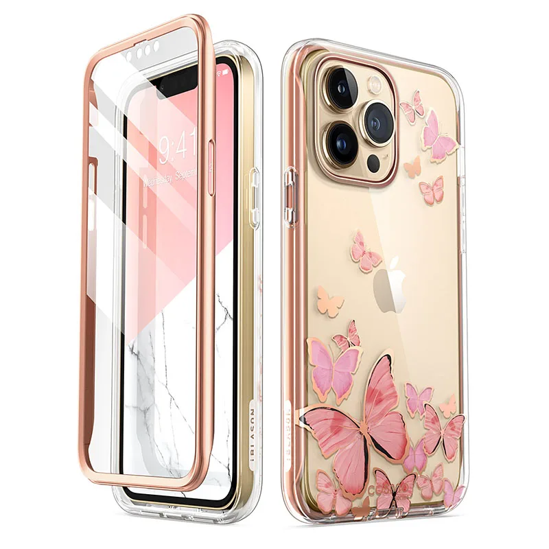 Cosmo Slim Full-Body Protective Phone Case with Built-in Screen Protector