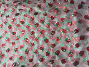 

High Quality Sequins Lace Fabrics 2020 Latest African Sequence Lace Fabric for Bridal Lace Nigerian Net Lace Fabric