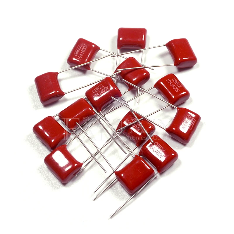 400V104J Pitch 10mm 0.1UF 100NF 400V 104 CBB Polypropylene film capacitor 10PCS polypropylene film capacitor,cbb capacitor