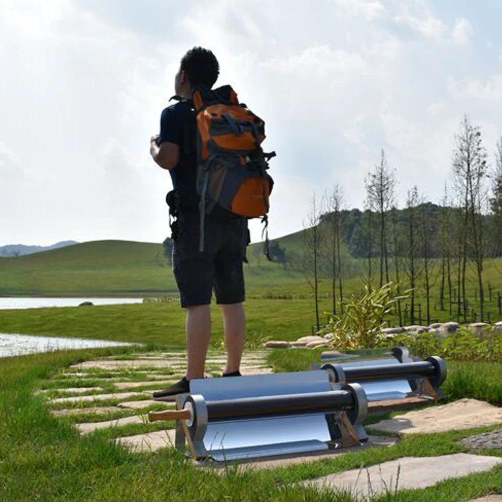 PROD 4000519766413 Outdoor Portable Solar Power BBQ Grill Single Tube
Camping Oven Fuel Free Stoves Cooker Barbecue Cooking Tools Kitchen
Vacuum