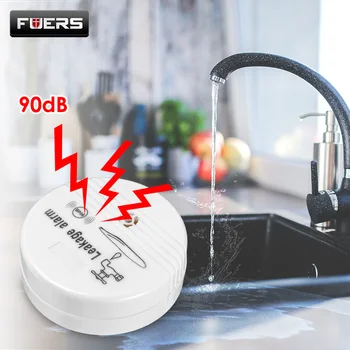 

Fuers Water Leakage Alarm Home Alarm Independent Water Leak Sensor Detector Flood Alert Overflow Security Alarm System