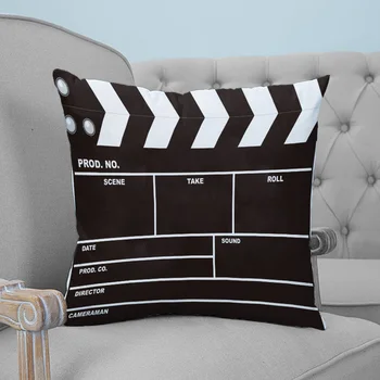 

Film Prop Film Wallboard Film Printed Throw Pillow Case Plush fabric Pillowcase Home Decorative Pillow Hot