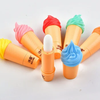 

Ice Cream Shape Lipstick Lasting Moisturizing Hydration Lips Waterproof Lipstick Makeup Winter Edition Lip Balm Lip Care SC54