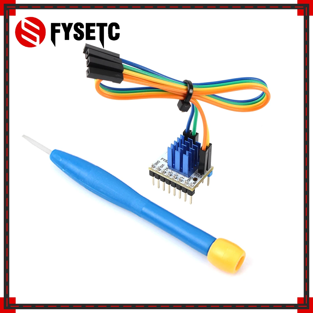Последние части TMC2209 v3.0 3d принтера шаговый двигатель драйвер Stepsticks бесшумный драйвер 256 микрошаги ток 2.8A пик VS TMC2208