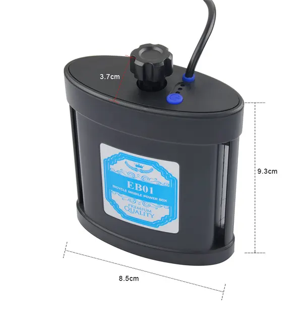 Boîtes De Rangement Pour Batteries 18650, Boîtier De Batterie Externe,  Étanche, Chargeur USB DC 8.4V, Pour Éclairage De Vélo Led EB03 EB02 Du 7,89  €