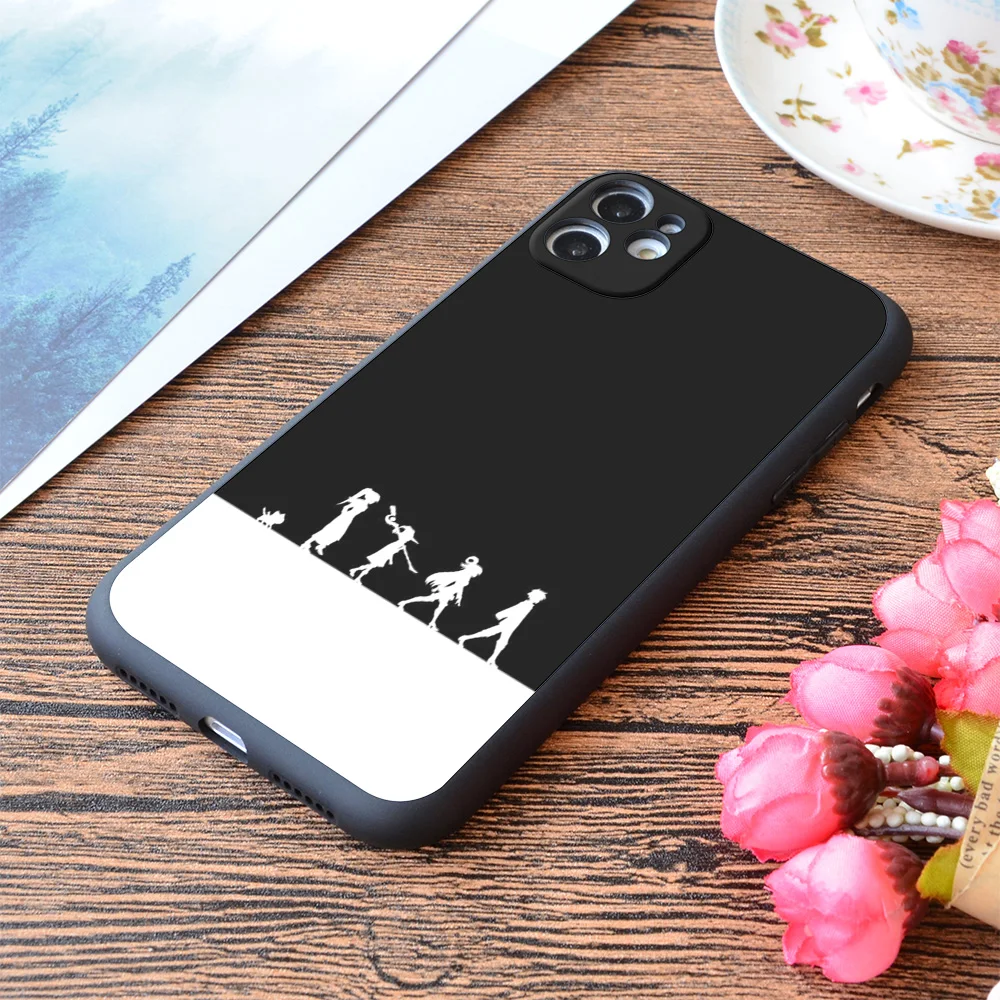 

For iPhone Konosuba Shadow Inverted Print Soft Matt Apple iPhone Case