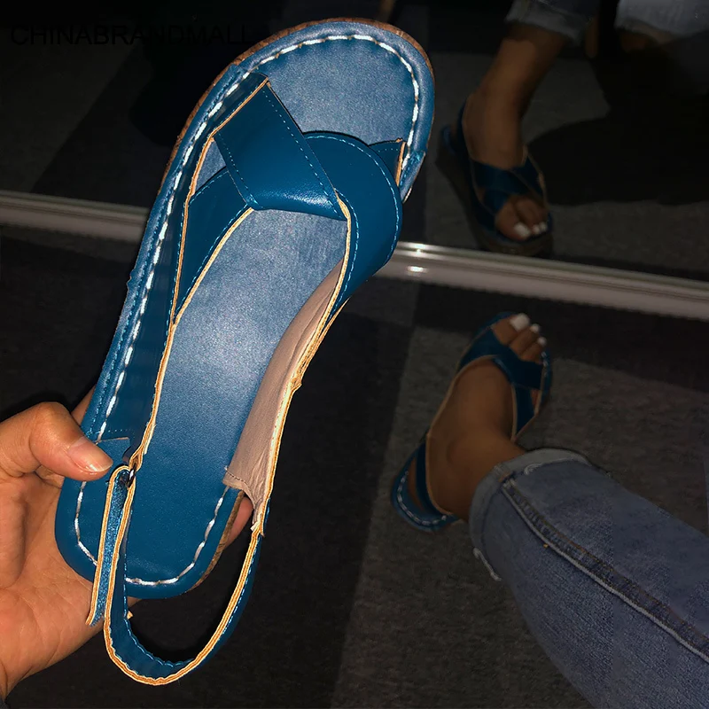 

Women Sandals Summer Female Shoes Women's Peep Toe Wedge Woman Comfortable Plus Size Female Platform Ladies 2020 New