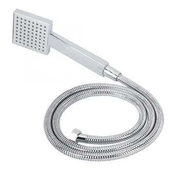 

G1/2in Chrome Plated Handheld Shower Head Sprayer Hose Kit Bathroom Accessories