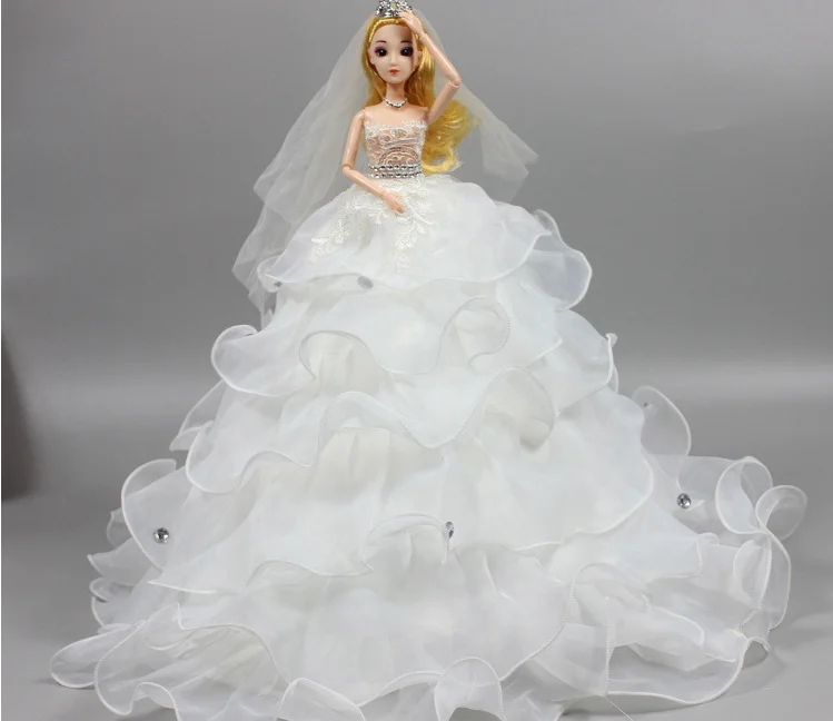 off white doll organza