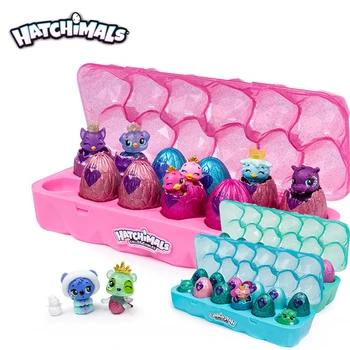 

12Pcs/Set Genuine S6 Hatchimals Colleggtibles Hatch Bright Blind Box Surprise Magic Hatching Eggs Children Creative Toy Gift