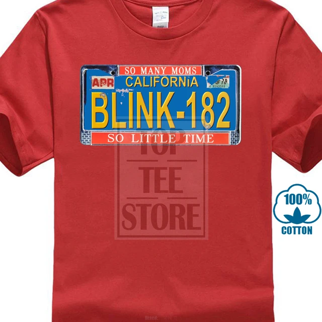 Blink 182 So Little Time Black T Shirt 