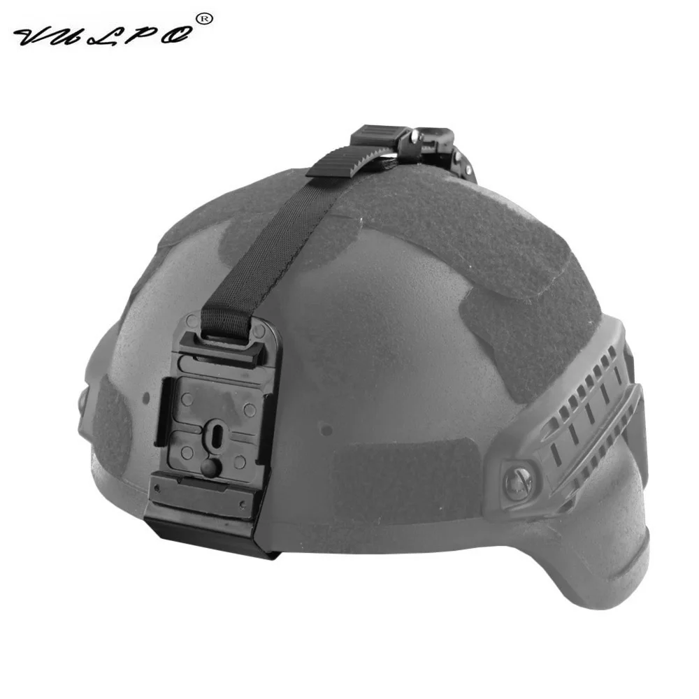 Black Tongina Tactical Sports Helmets Mounting Bracket for PVS-14 Night Vision Fast MICH Helmets M88 