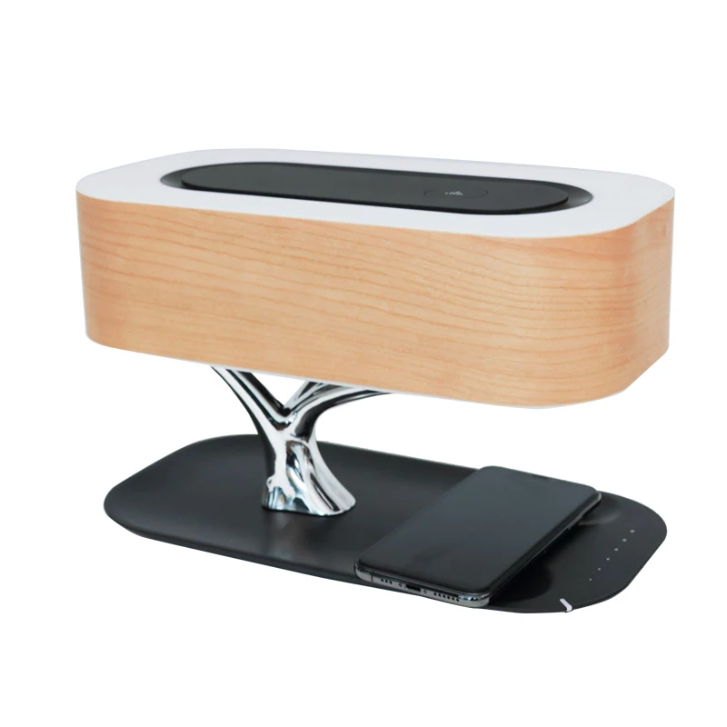 Tree Light Table Lamp Music Bluetooth Speaker Bed