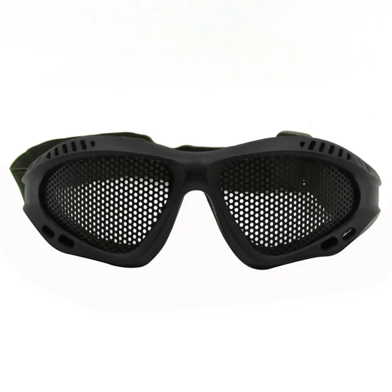 2019 тактические очки для велоспорта, альпинизма, защитные очки с сеткой для глаз, очки с проволочной сеткой, очки, регулируемая повязка на
