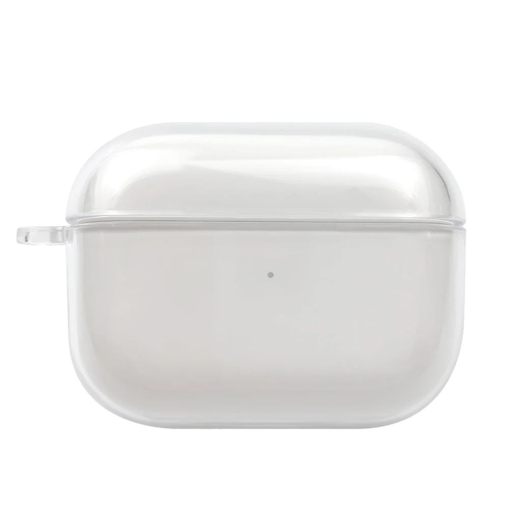 Прозрачные чехлы для AirPods 1 2 3 чехол s Bluetooth беспроводные наушники защитный чехол для Airpodspro PC прозрачный жесткий чехол в виде ракушки - Цвет: airpods pro