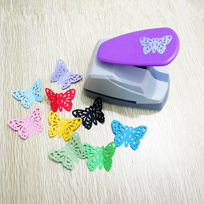 4 4cm 4 7cm Super Big Butterfly Craft Punch Hole Punch Eva Foam Kids Diy Paper Cutter Maker Scrapbooking Embossing Device Embossers Aliexpress