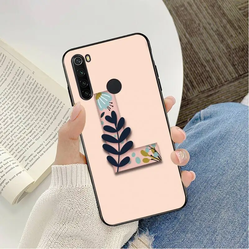 YNDFCNB Fashion Letter Custom Soft Phone Case For Redmi note 8Pro 8T 6Pro 6A 9 Redmi 8 7 7A note 5 5A note 7 case