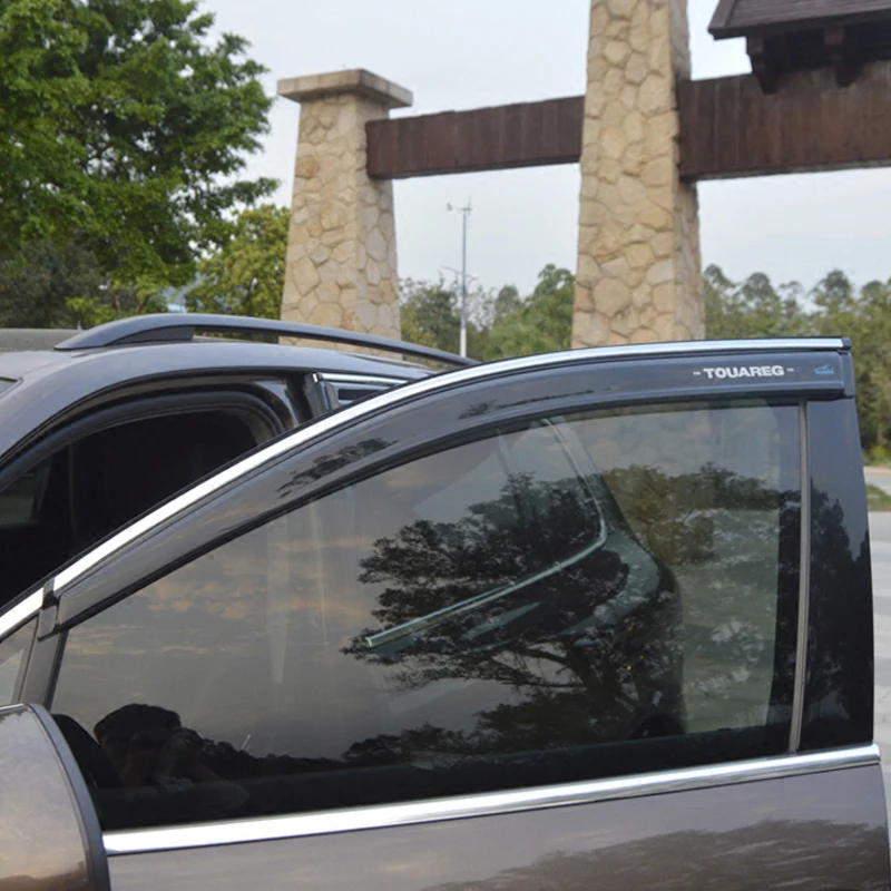 Vent visor Windows visor Side wind window deflectors visor Windshield the windows accessories For Volkswagen Touareg 2003-2020