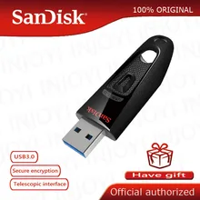 SanDisk-memoria USB 100% Original CZ48, pendrive de 64GB, 16GB, 32GB, 128GB, 256GB, unidad Flash USB 3,0