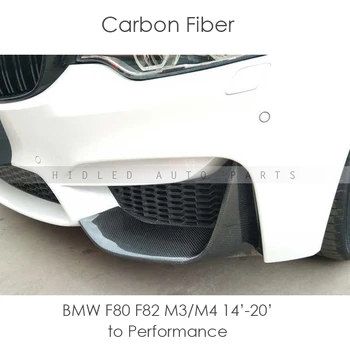 

Free Shipping 1 Set Carbon Fiber Front Lip Corners For BMW F80 F82 M3 M4 14'-20' To Performance Cars